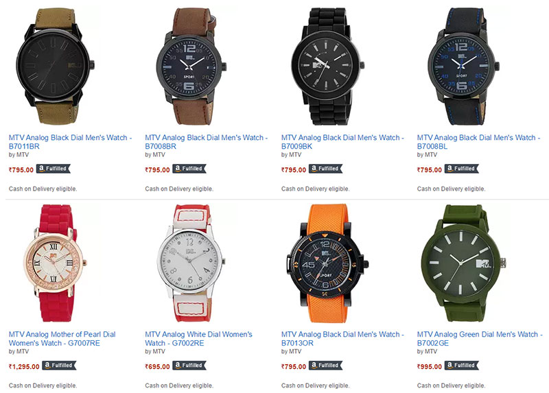 amazon-india-mtv-premium-band-watches-india-list