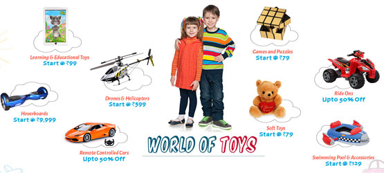 Shopclues toys deals