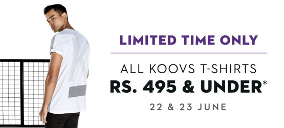 koovs men's t shirts