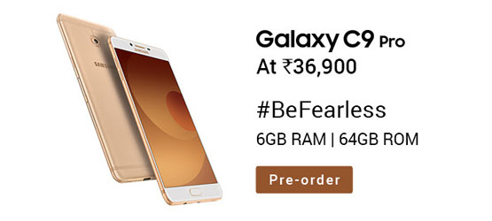 samsung galaxy c9 pro flipkart