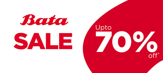 Bata Big Clearance Sale - Flat 50%-70 