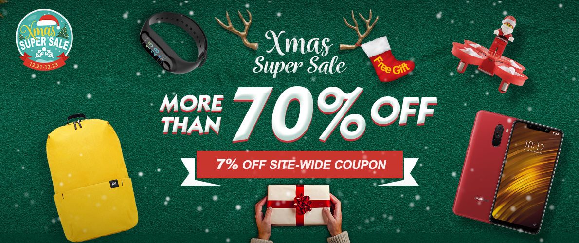 Banggood Coupon: Flat 7% OFF at Banggood Christmas Sale (12-23 Dec) + Up to 60% OFF - August 2023