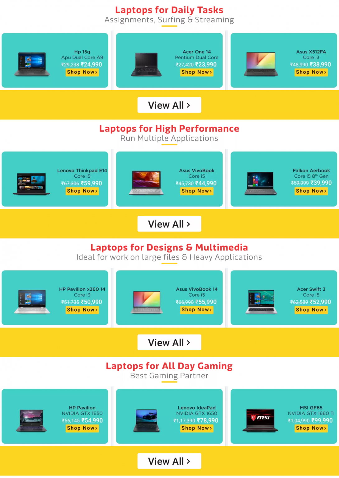 Flipkart Deal Flipkart Laptop Bonanza Sale Up to 20,000 OFF on Best